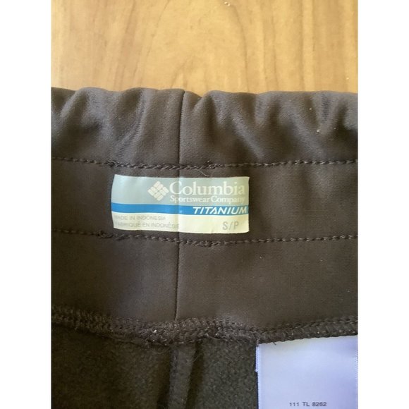 Columbia Titanium Brown Wide Leg Exercise Lounge Sweat Pants Size Small - Picture 3 of 8